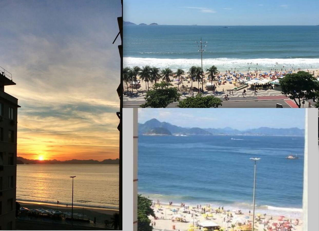 Estudio Copacabana/Ipanema Vista Mar Rio de Janeiro Exteriör bild